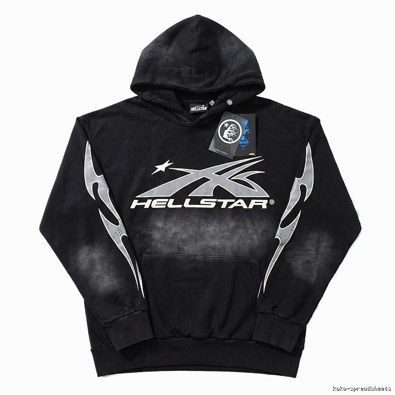 Hellstar Dark Style Black Hoodie