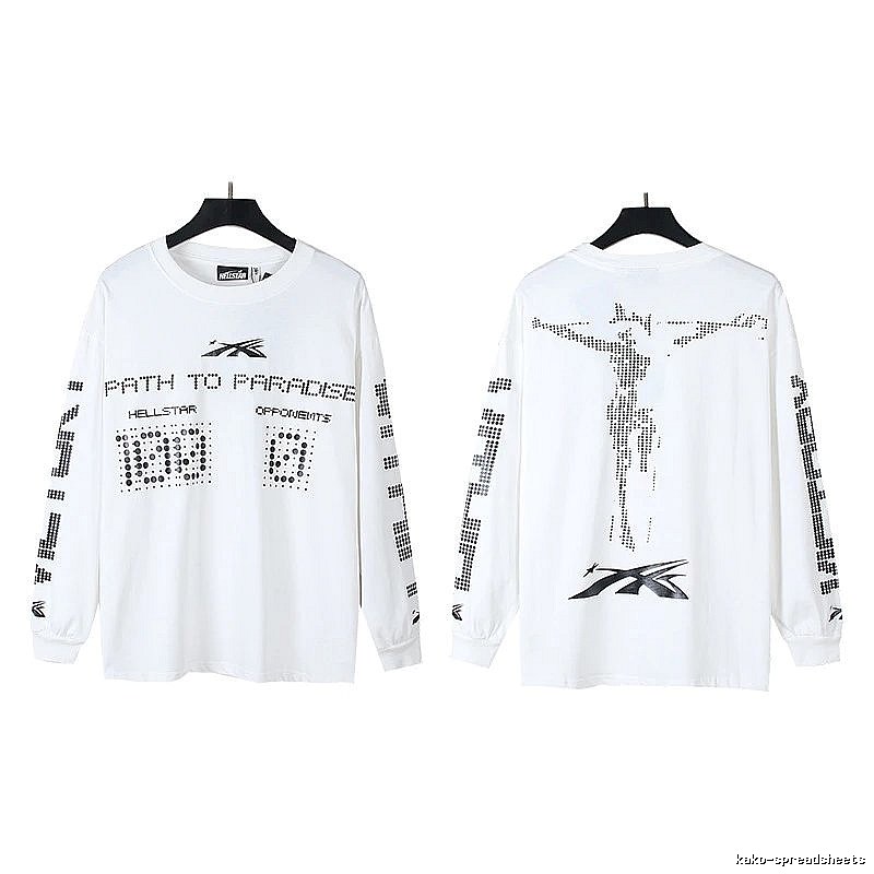 Hellstar religious style white T-shirt