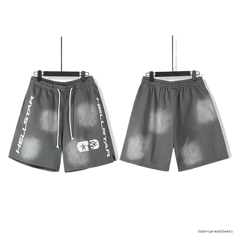 Hellstar Tie - Dye Style Grey Shorts
