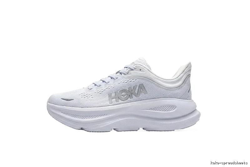 HOKA trendy brand white sports shoes