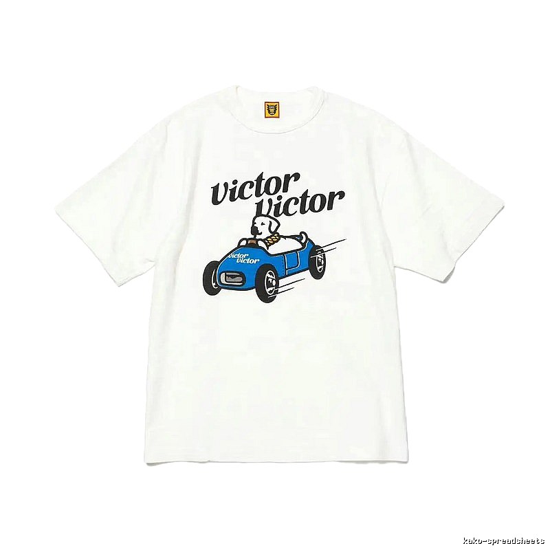 HUMAN MADE Racing Puppy Vintage White T-Shirt
