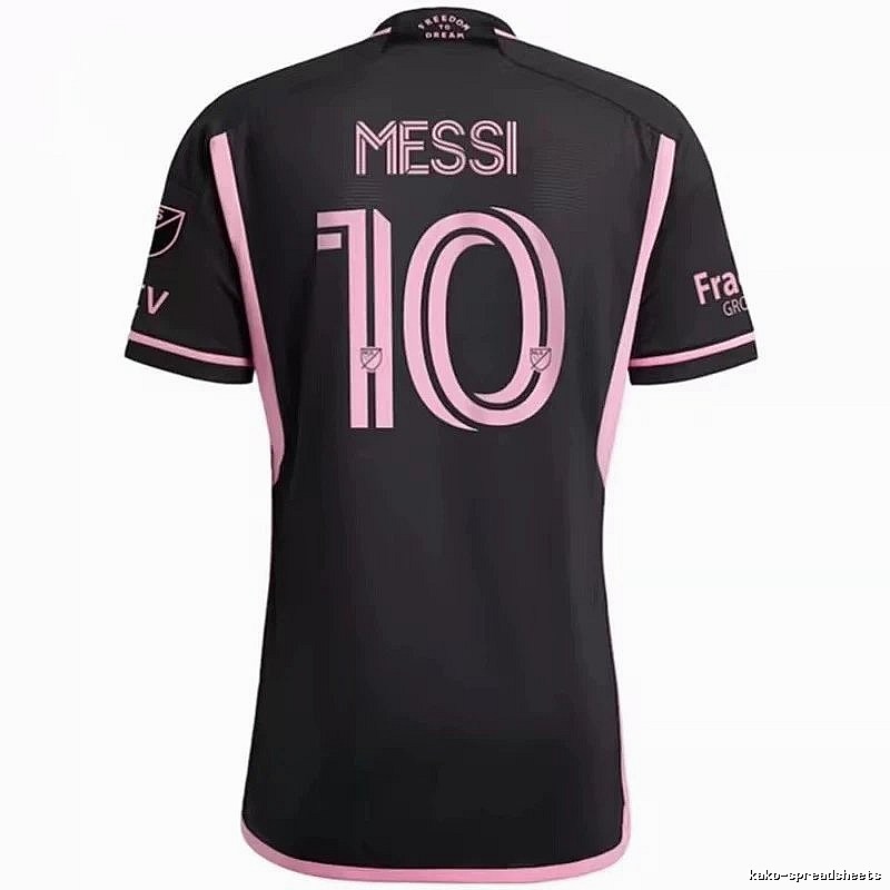 Inter Miami Travel Messi #10 soccer jersey Pink Inter Miami with Modern Look