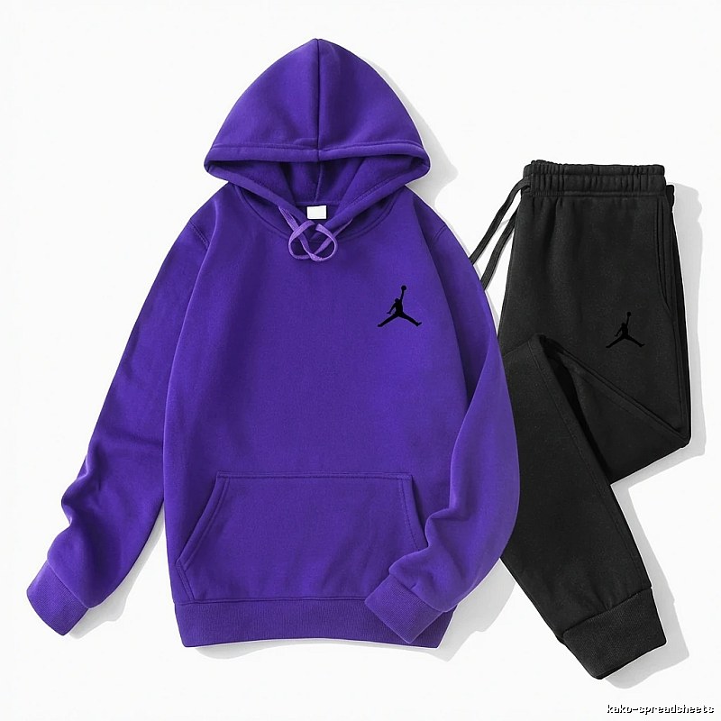 Jordan sporty purple suit