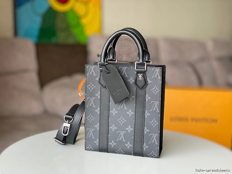 Louis Vuitton Tote Bag with Gray Monogram Vertical Tote for Photo Ready Styling