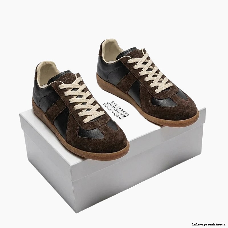Maison Margiela retro brown shoes