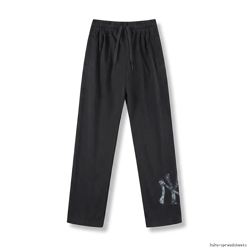 MLB casual style black long pants