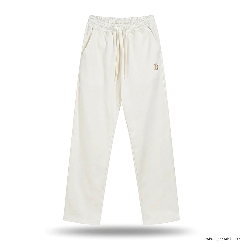 MLB casual style white sweatpants