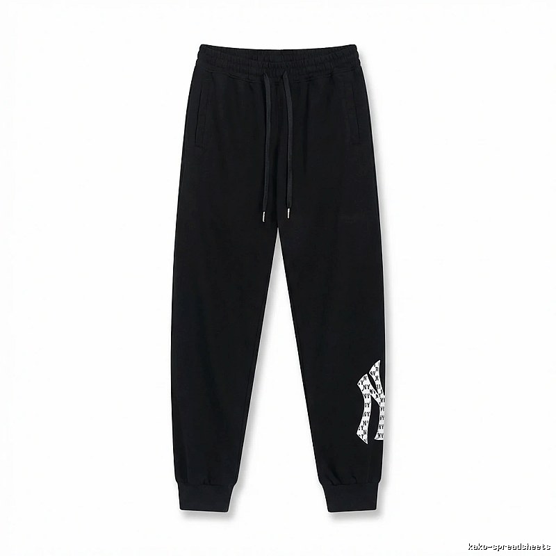 MLB classic casual style black pants