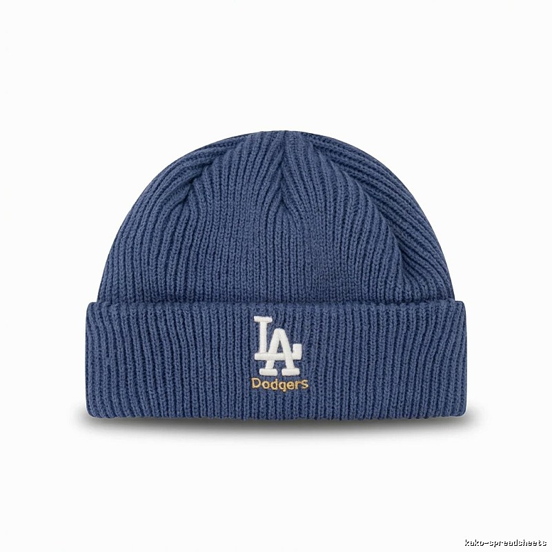 MLB Dodgers Series Trendy Brand Style Blue Hat