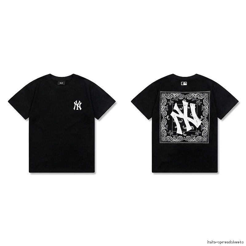 MLB Retro Style Black T-shirt