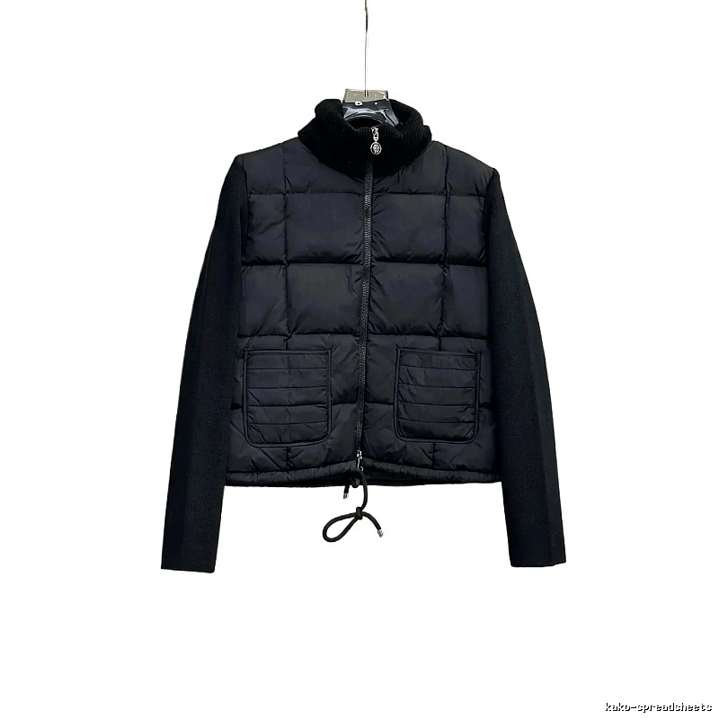 Moncler classic black down jacket