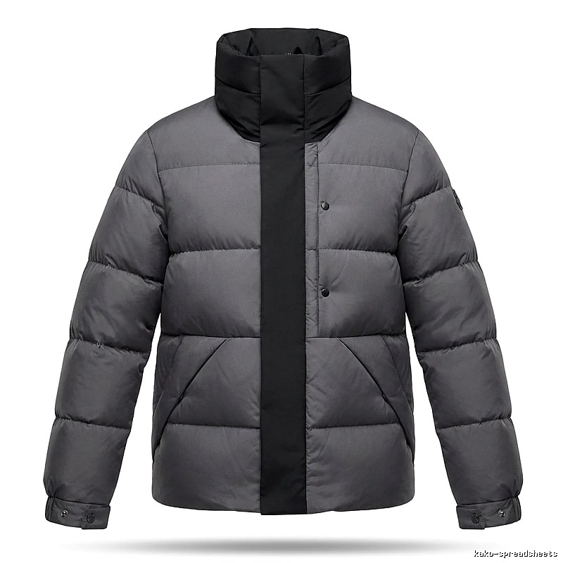 Moncler classic grey down jacket