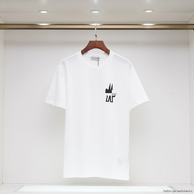 Moncler Printed Casual-style White Short-sleeve T-shirt