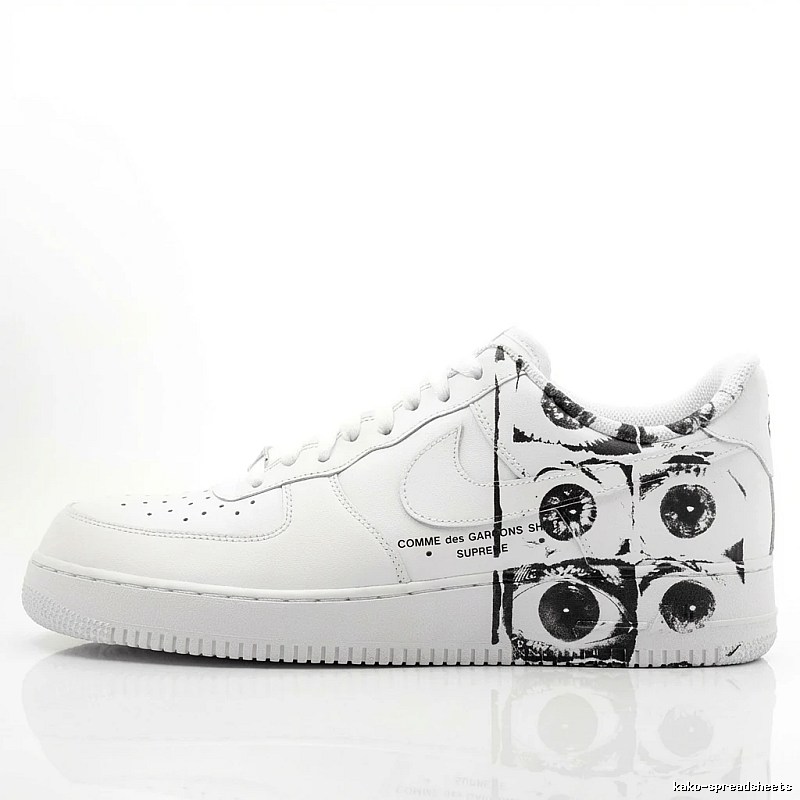 Nike Air Force 1 Dark Style White Shoes