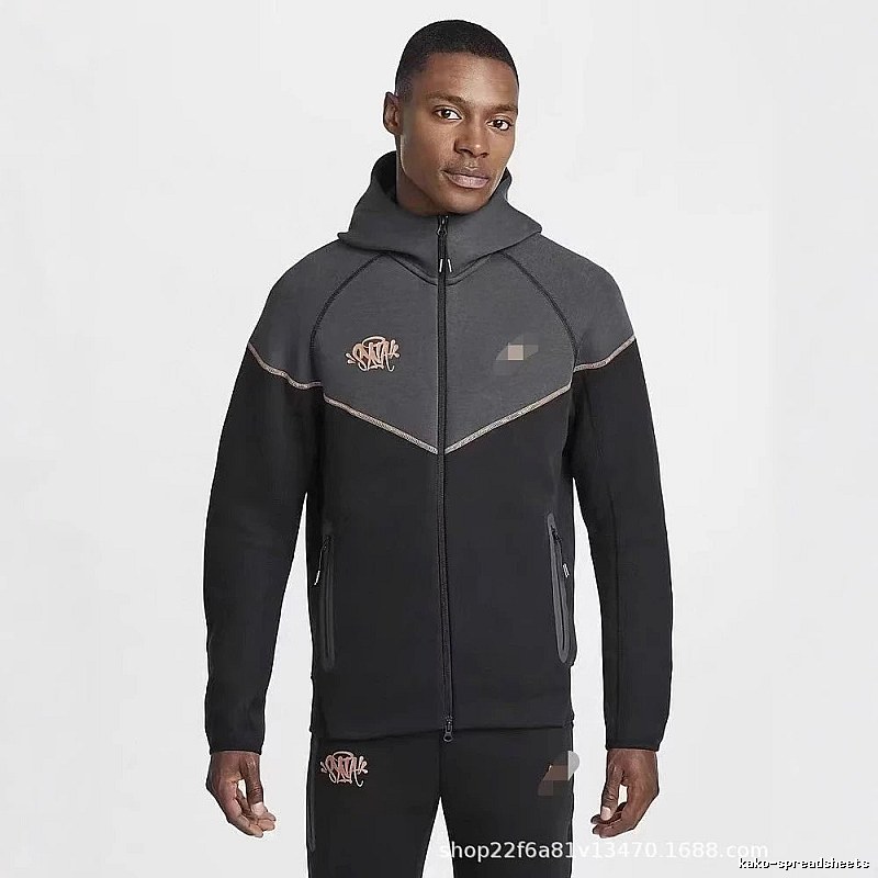 Nike Classic Tech Fleece tracksuit jacket Black Zip Jacket for Daily Styling