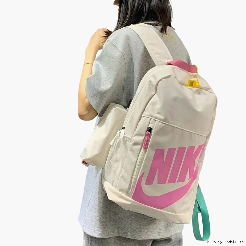Nike minimalist style pink backpack
