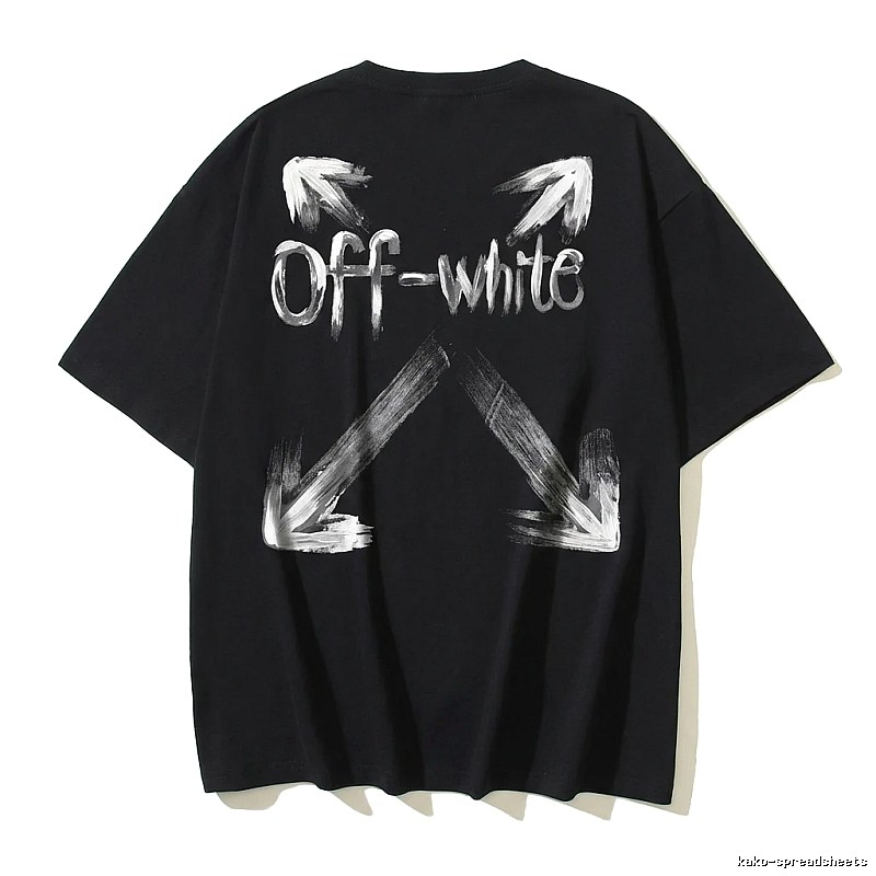 Off-White Arrow Print Black T-shirt