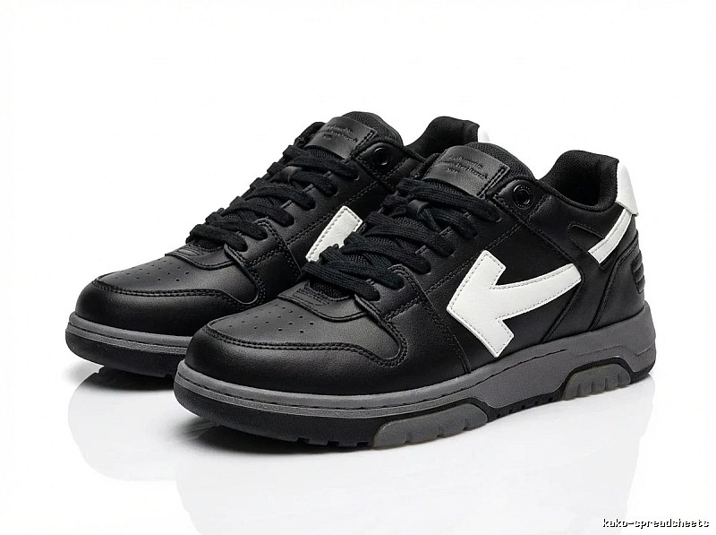 Off-White Arrow Trendy Black Shoes