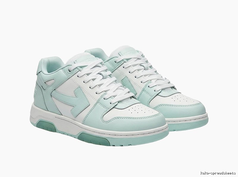 Off-White Mint Green Casual Shoes