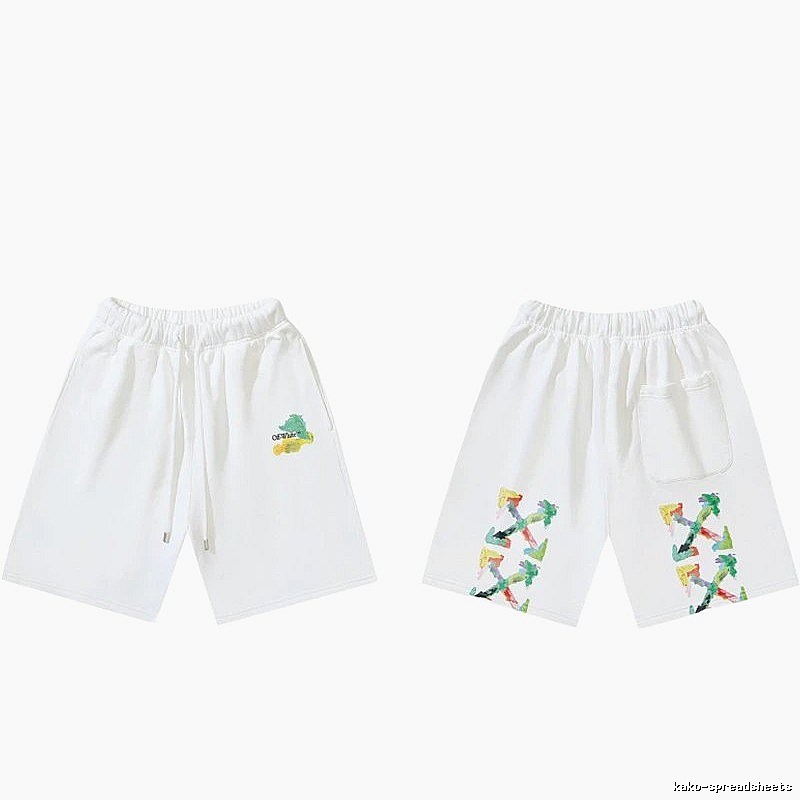 Off-White Style 007 Trendy White Shorts