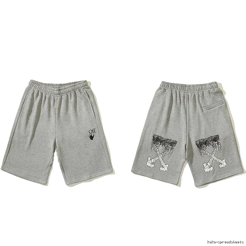 Off-White Utility Grey Shorts