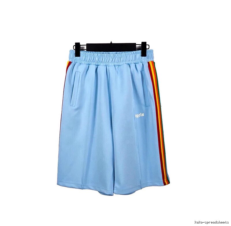 Palm Angels Gift Ready Track shorts Black Side Stripe with Standout Detail