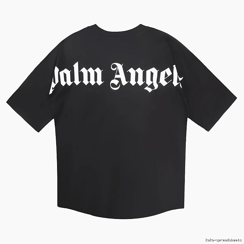Palm Angels Patterned Logo T-shirt White Palm Tree with Signature Styling
