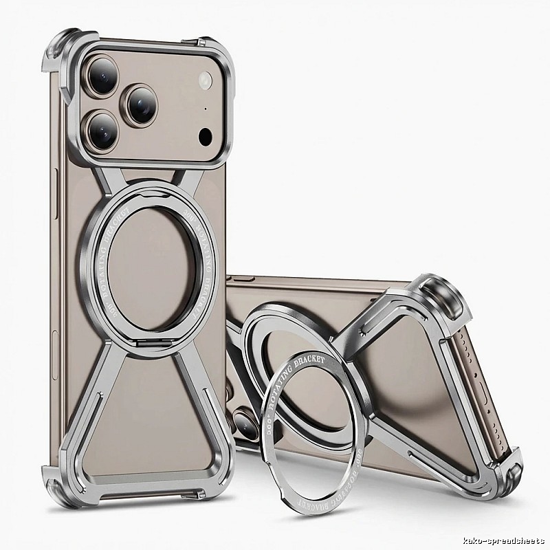 PITAKA Magnetic Metal Style Phone Case