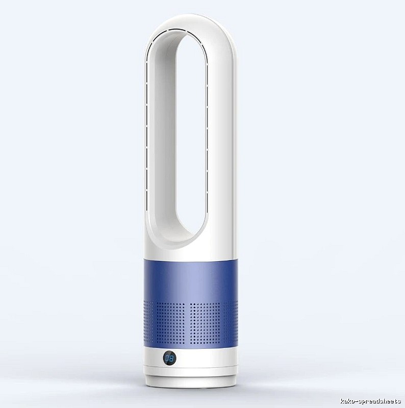 Quiet Room Bladeless Tower Fan 18-inch Single-cooling Version