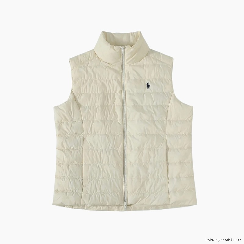 Ralph Lauren Classic Beige Down Vest