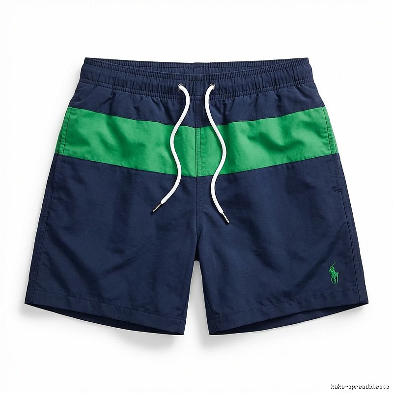 Ralph Lauren Color-Block Casual Shorts