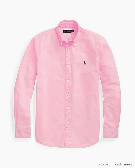 Ralph Lauren Pink Button-Down Shirt City Outfit