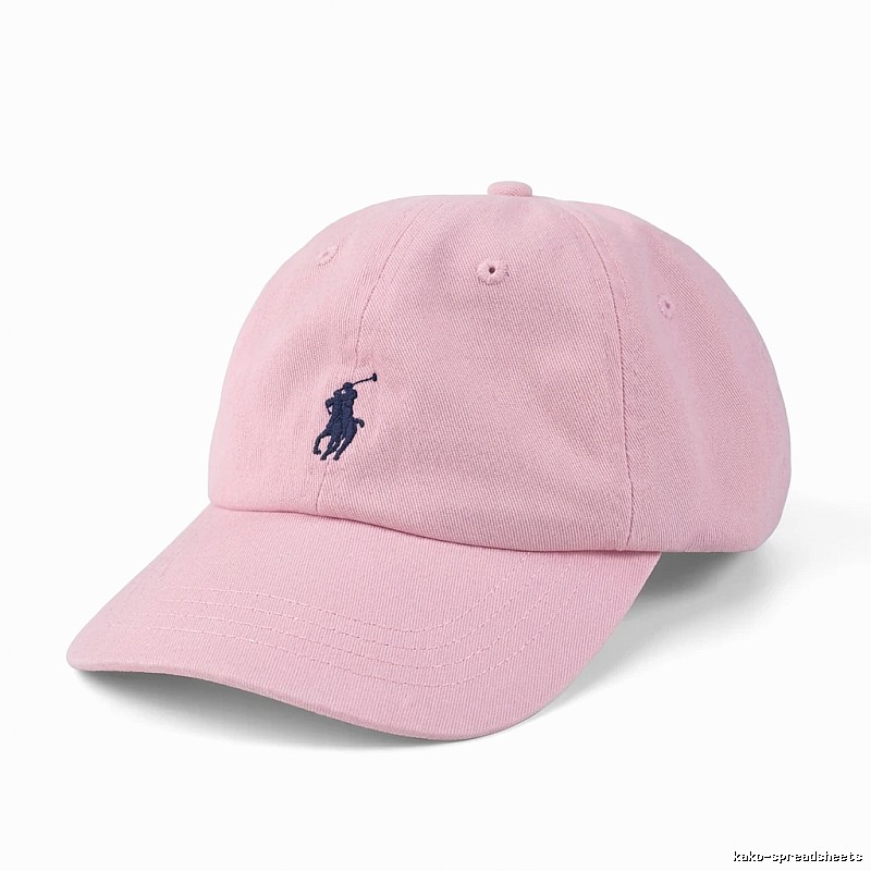Ralph Lauren Pink Simple Baseball Cap