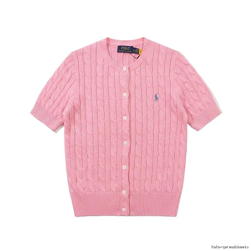 Ralph Lauren Polo pink knitted cardigan