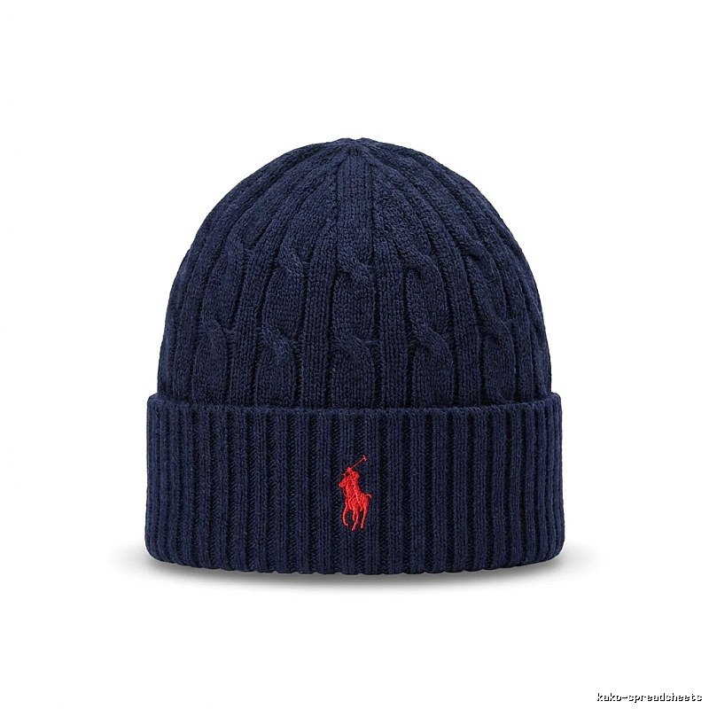 Ralph Lauren Polo Retro Style Navy Blue Hat