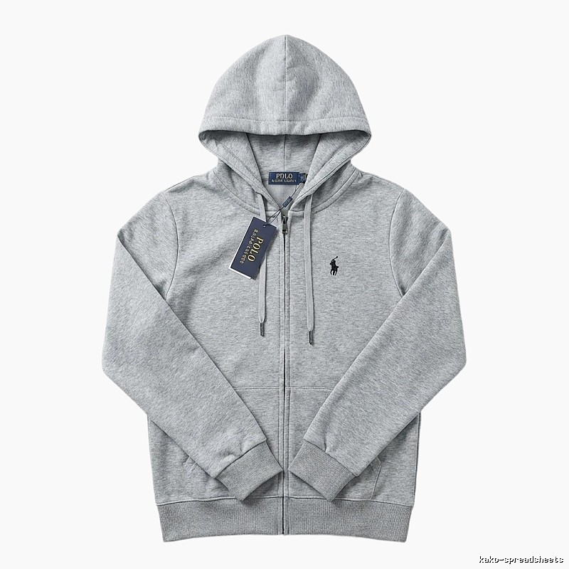 Ralph Lauren POLO series grey hoodie