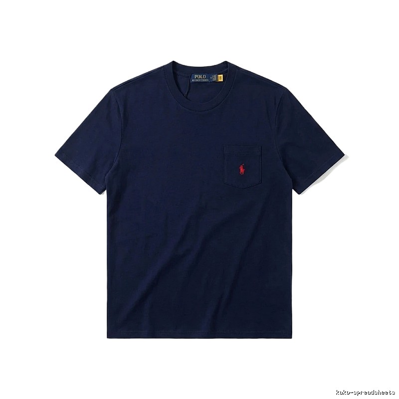 Ralph Lauren Polo simple navy blue T-shirt