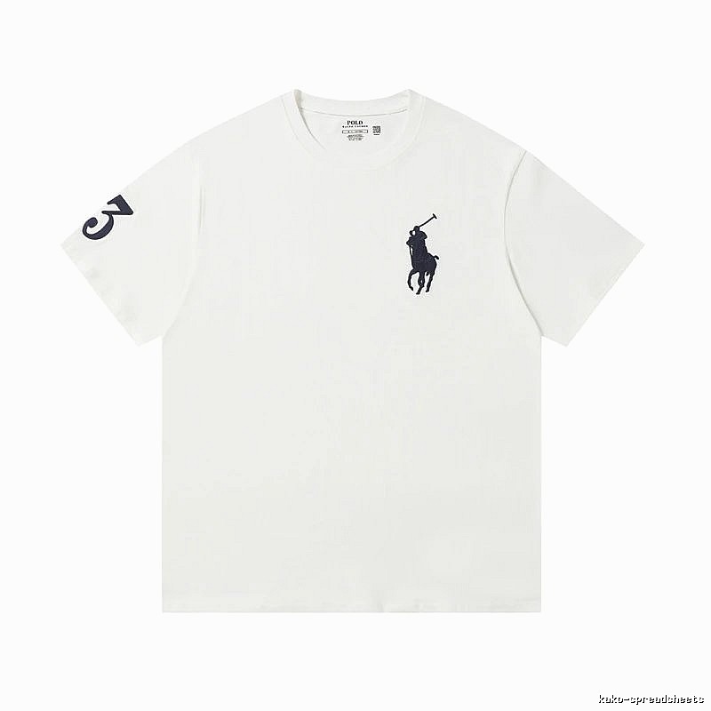 Ralph Lauren Polo-style white T-shirt