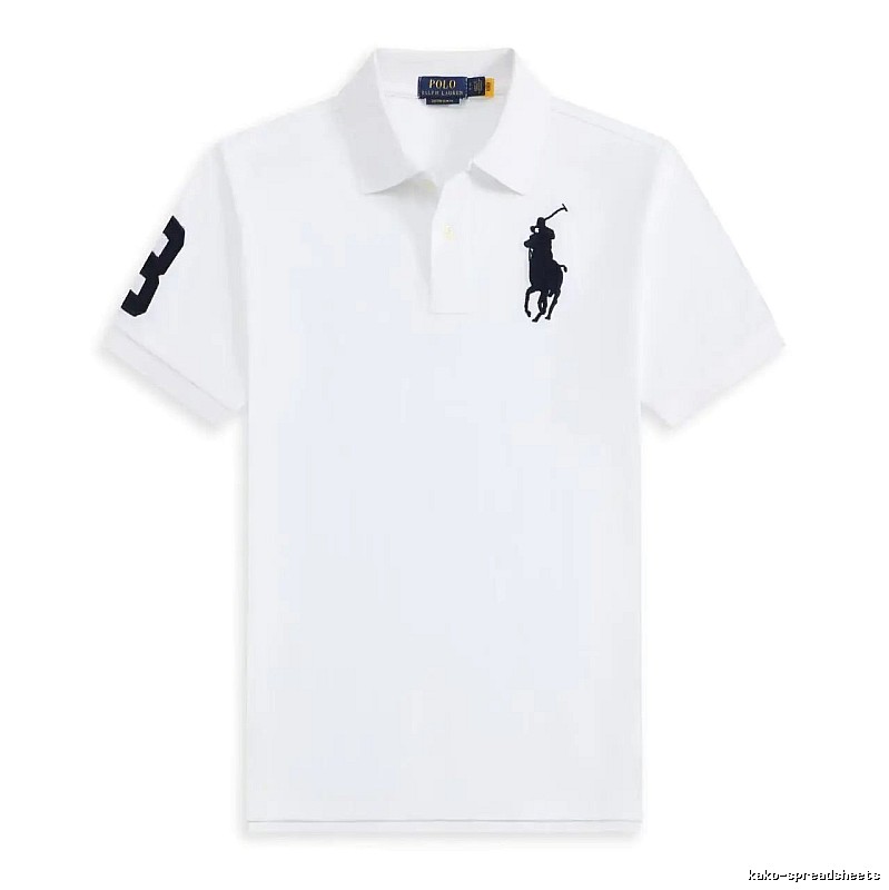 Ralph Lauren Polo White Minimalist Style T-shirt