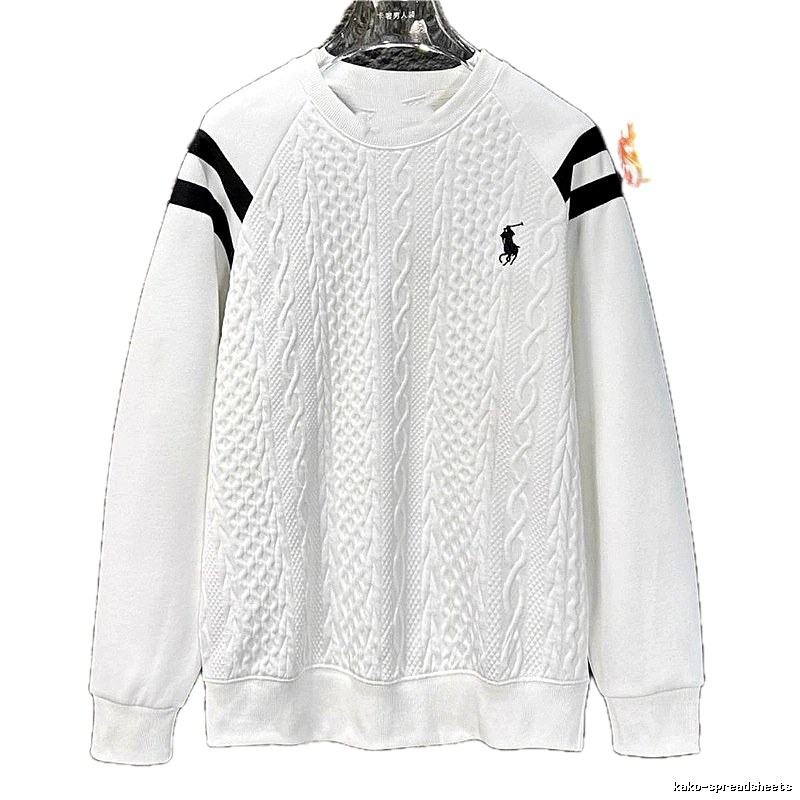 Ralph Lauren's classic white sweater