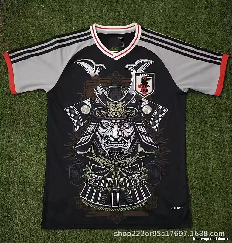 Real Madrid Black Dragon Soccer Jersey Clean Finish