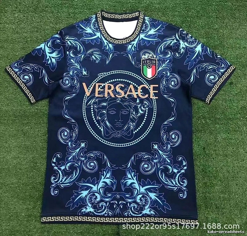 Real Madrid Blue Dragon Soccer Jersey Poolside Style