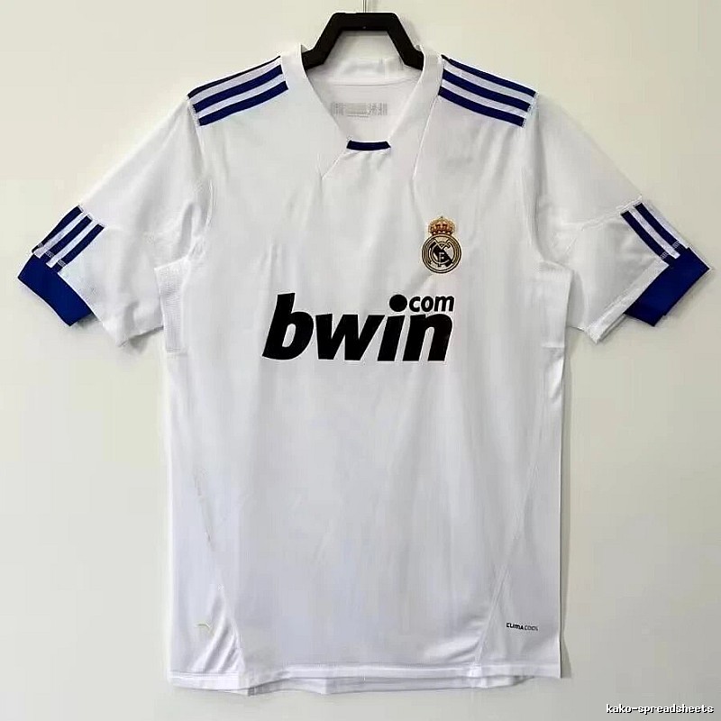 Real Madrid Compact Retro Teka soccer jersey White Retro Football for Smart Casual Looks