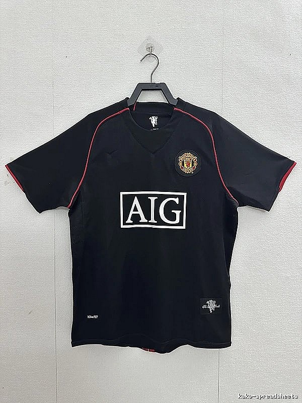 Real Madrid Monogram Retro Teka soccer jersey White Retro Football for Layered Styling