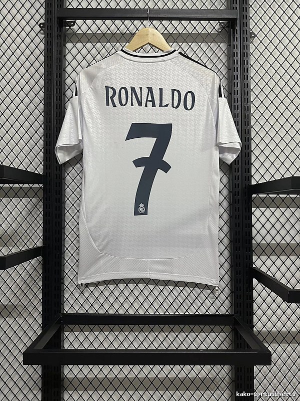 Real Madrid Streetwear Home soccer jersey White Real Madrid with Logo Accent Select Edition
