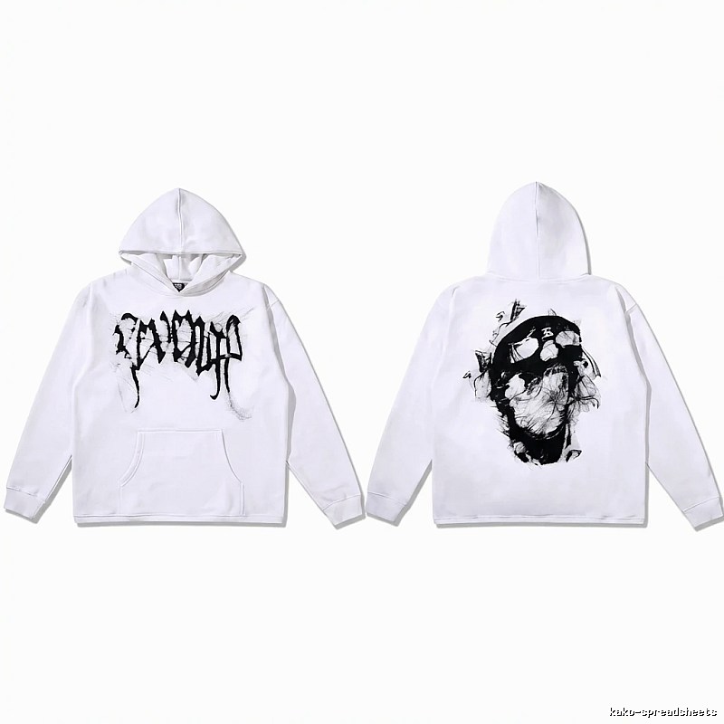 Revenge dark - style white hoodie