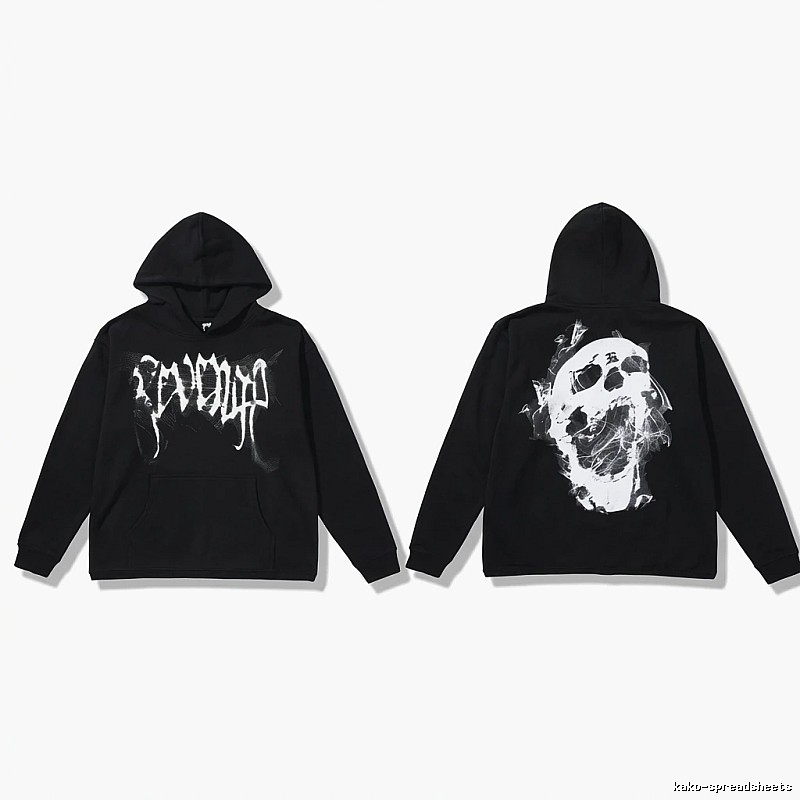 Revenge Skull Dark Style Hoodie