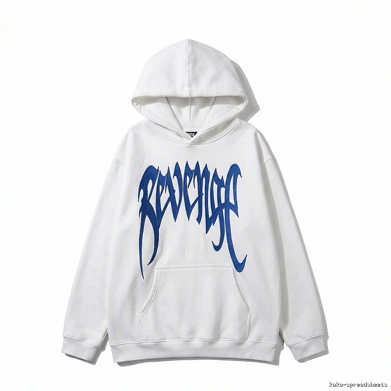 Revenge trendy and cool style white hoodie