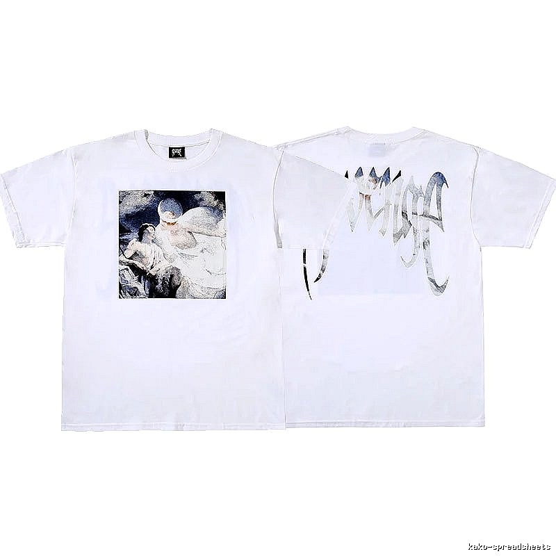 Revenge White Skull Graphic T-Shirt Resort Wear