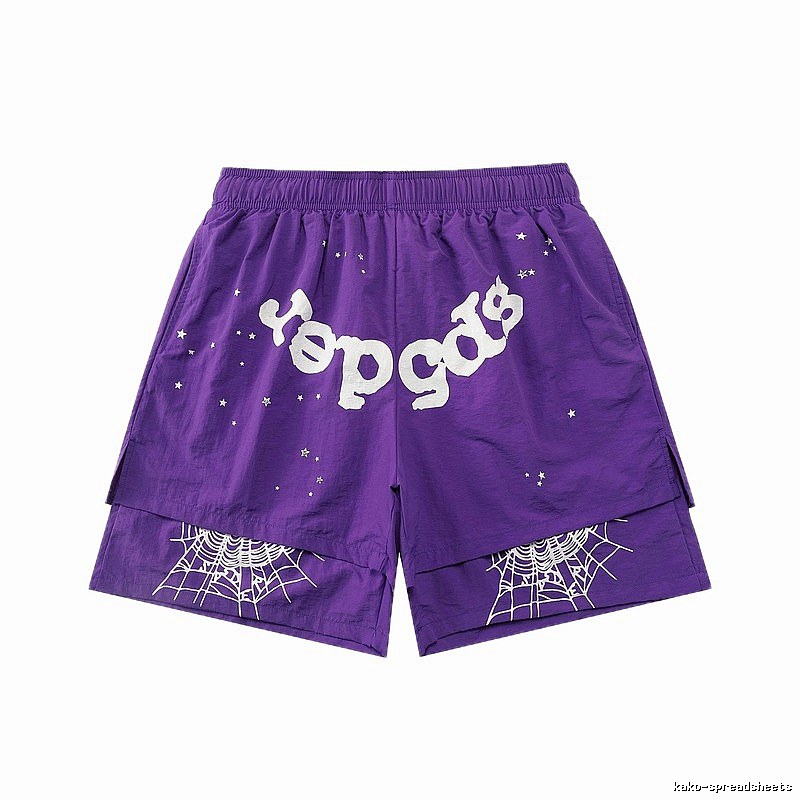 Sp5der Printed Trendy and Cool Shorts